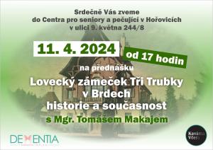 Lovecký zámeček Tři trubky v Brdech